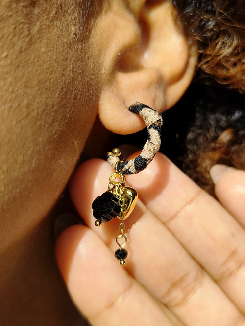 Boucles d'oreilles FÉLINE