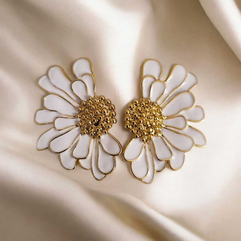 Boucles d'oreilles FLORA