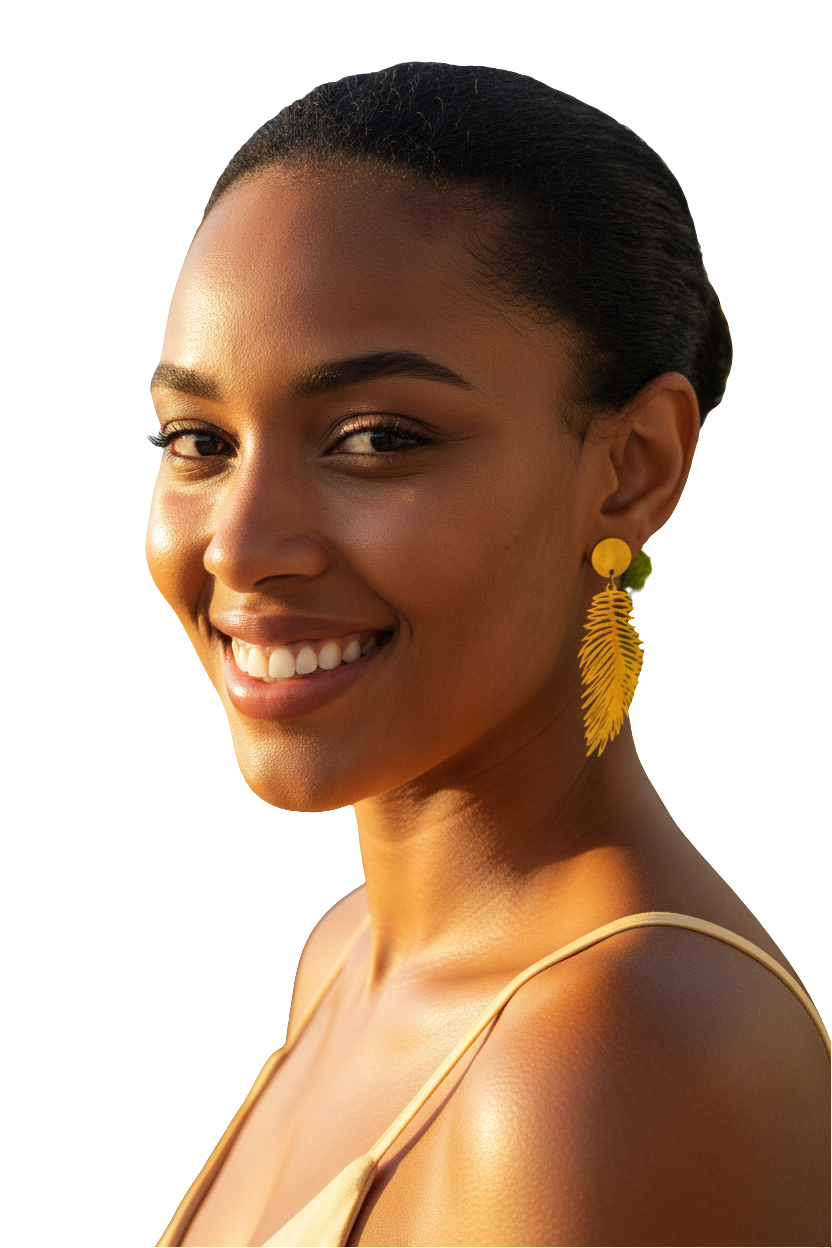Boucles d'oreilles Fèy Lô