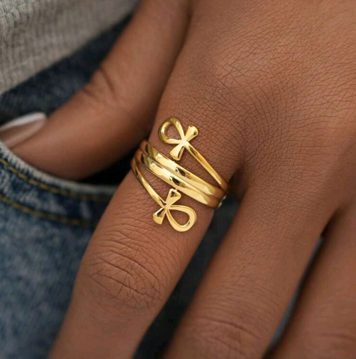 Bague ANKH